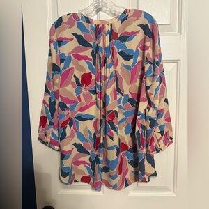 NWT NYDJ Pintuck Blouse Graceway - Size L